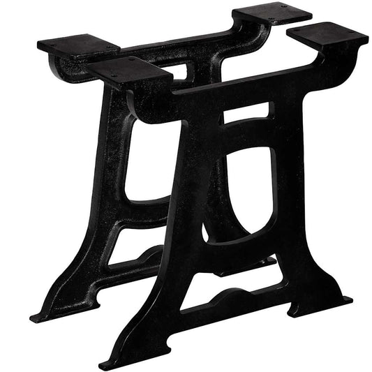 Coffee Table Leg | Set of 2 | Black | Solid cast iron | Medium