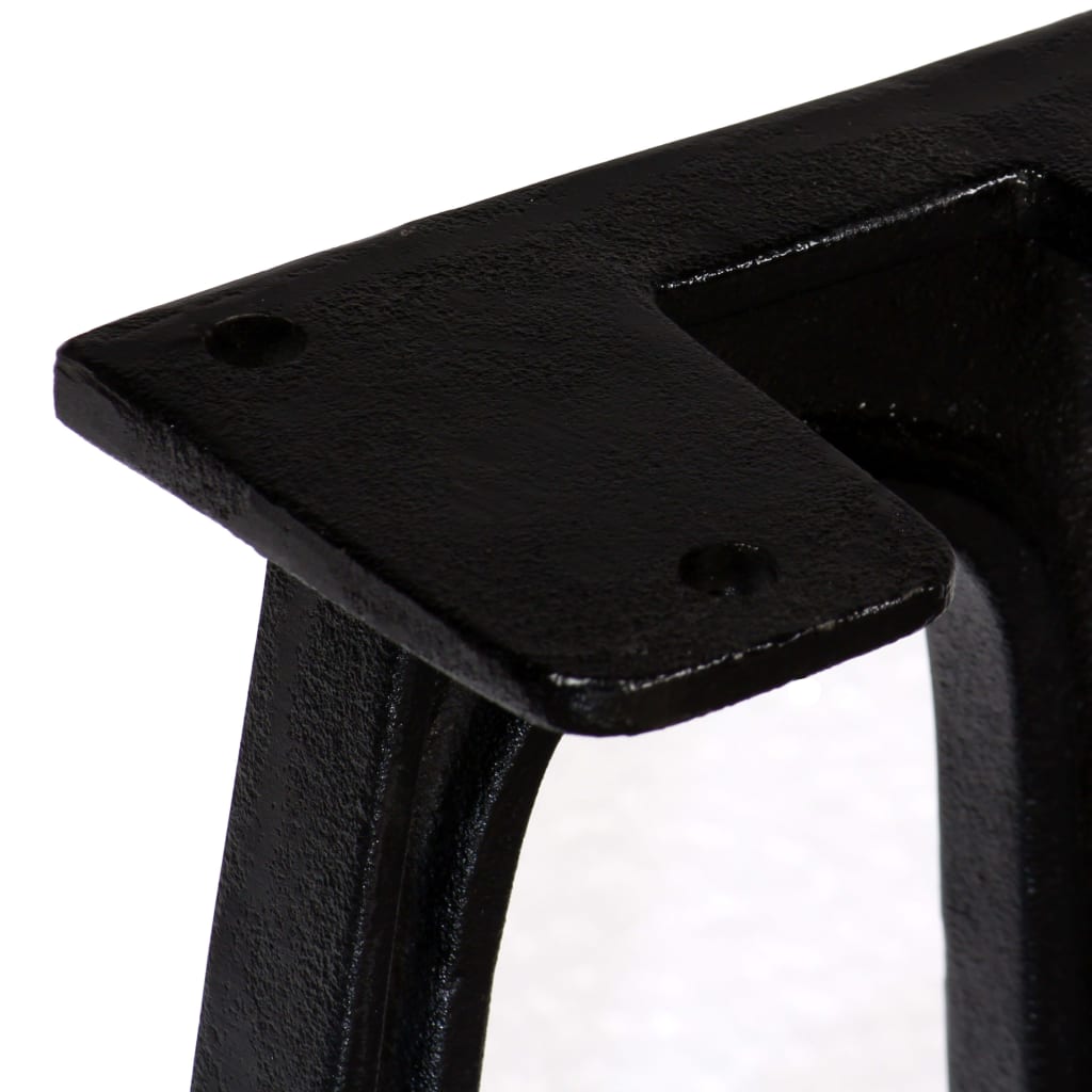Bench Legs 2 pcs with Arched Base A-Frame Cast Iron
