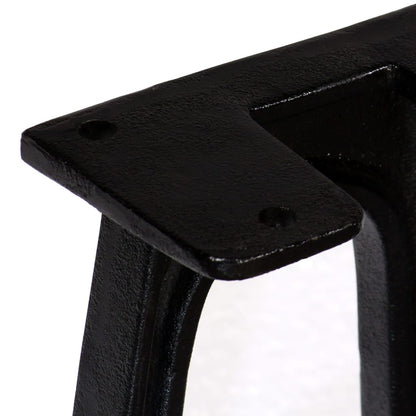 Bench Legs 2 pcs with Arched Base A-Frame Cast Iron