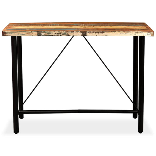Bar Table | Multicolour | Solid reclaimed wood | Medium | Industrial