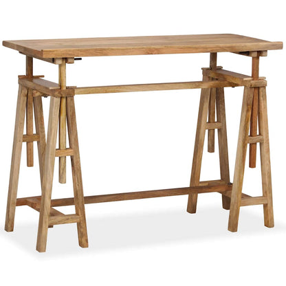 244948 vidaXL Drafting Table Solid Mango Wood 116x50x76 cm