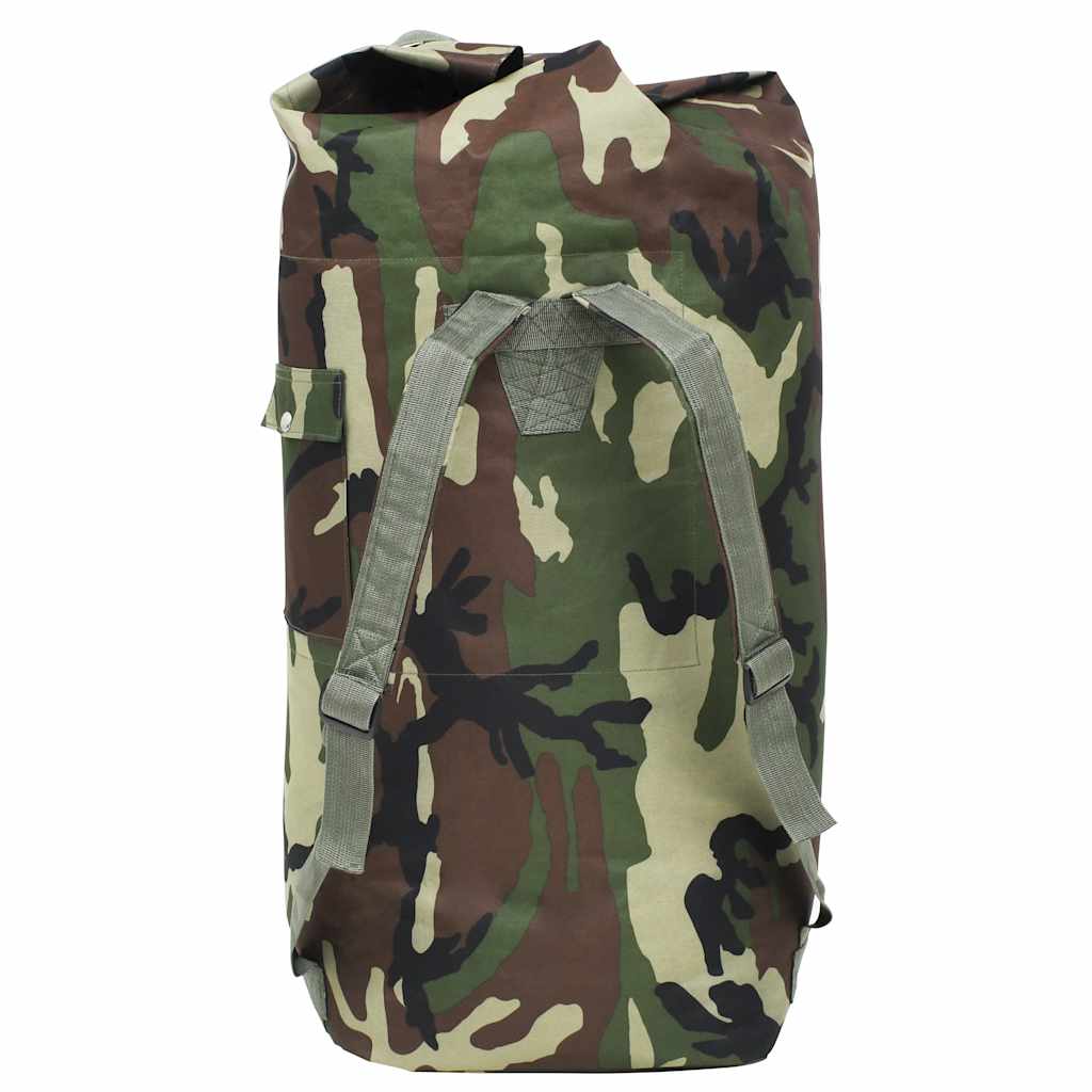 Army-Style Duffel Bag 85 L Camouflage