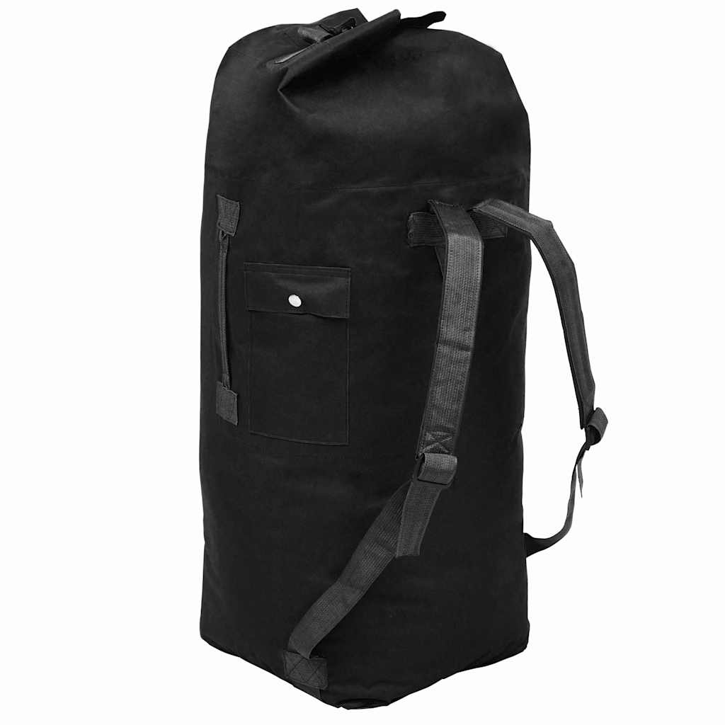 Army-Style Duffel Bag 85 L Black