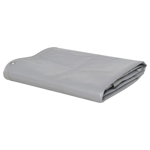 Tarpaulin 650 g/m² 3x4 m Grey