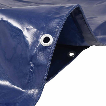 Tarpaulins Blue 3 x 3 m Canvas with PVC Coating