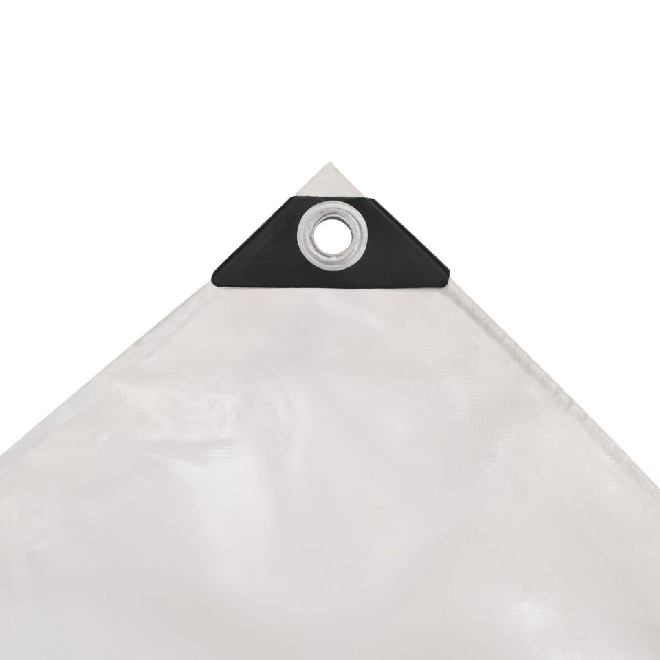 Tarpaulin 650 g/m² 3x3 m White