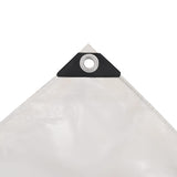 Tarpaulin 650 g/m² 4x5 m White