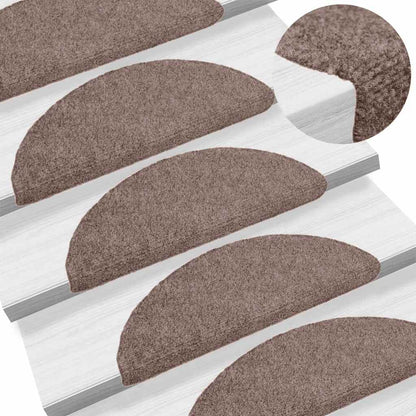 Stair Mat | Set of 15 | Cream | Polypropylene | Standard | Stair Mat