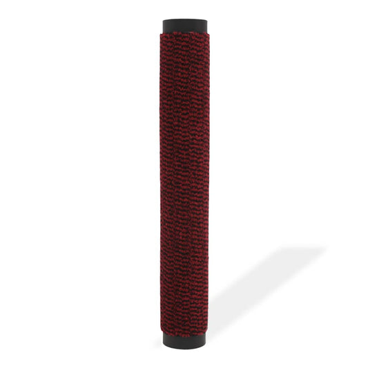 Door Mat | Red | Polypropylene and rubber | 40 x 60 cm | Durable