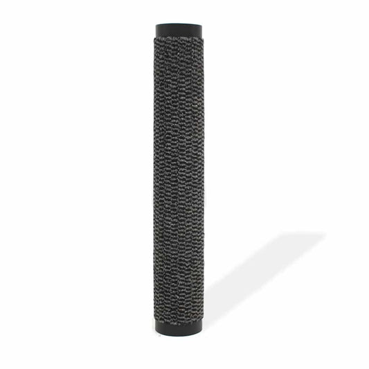 132706 vidaXL Dust Control Mat Rectangular Tufted 60x90 cm Anthracite