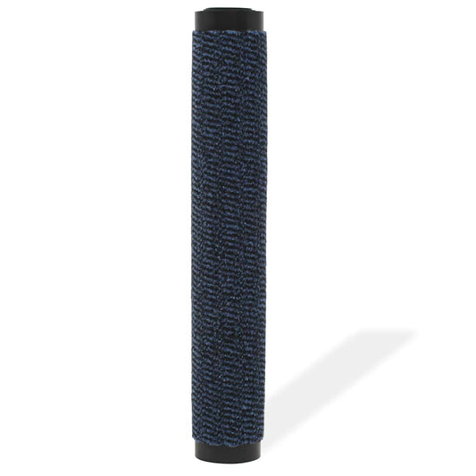 132709 vidaXL Dust Control Mat Rectangular Tufted 60x90 cm Blue