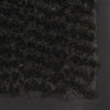 Dust Control Mat Rectangular Tufted 80x120 cm Black