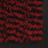 Dust Control Mat Rectangular Tufted 80x120 cm Red