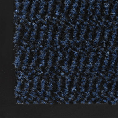 Dust Control Mat Rectangular Tufted 80x120 cm Blue