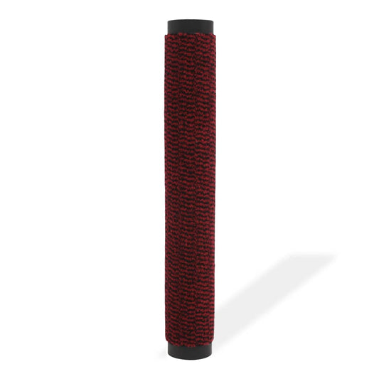 Door Mat | Red | Polypropylene | 90x150 cm | Non-slip | Door Mat