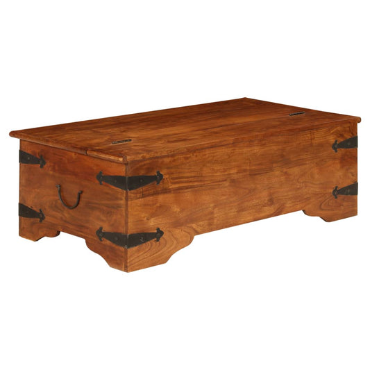 Coffee Table | Honey | Solid acacia wood | Medium | Flip-Top