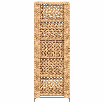 Storage Unit | Brown | Water hyacinth, Metal | Compact | Storage Unit