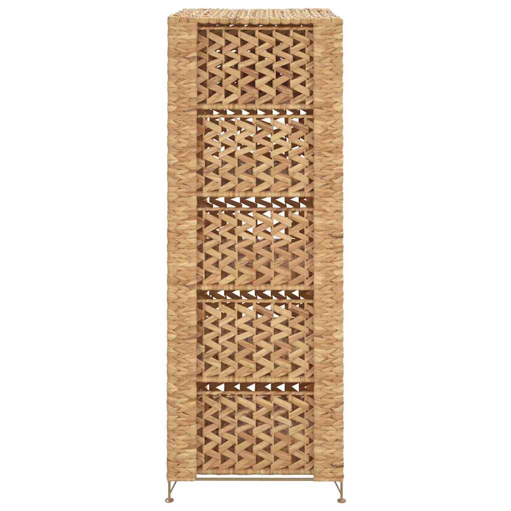 Storage Unit | Brown | Water hyacinth, Metal | 47x37x100 cm