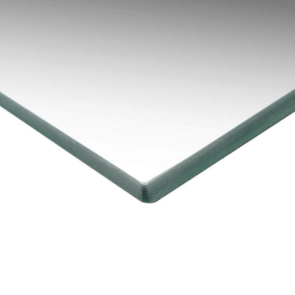 Wall Mirror 23.6"x23.6" Square Glass