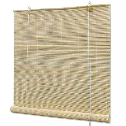 Roller Blind Bamboo 140x220 cm Natural