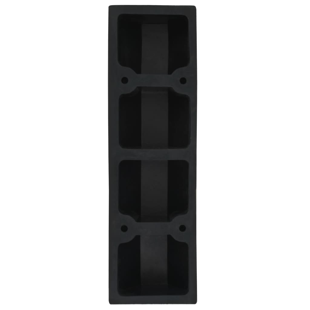 Parking Blocks 2 pcs Rubber 49x15x9 cm