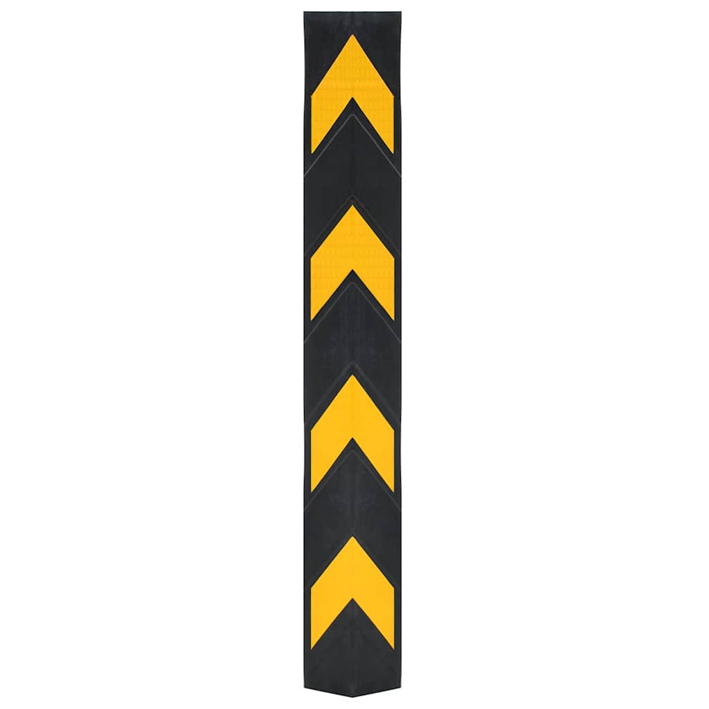 Reflective Corner Guards 5 pcs Rubber 80 cm