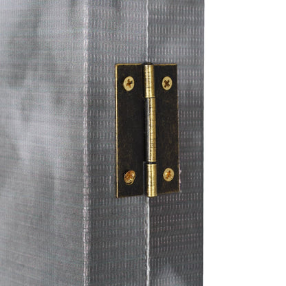 Folding Room Divider 228x170 cm London Bus Black and White