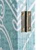 Folding Room Divider 228x170 cm Butterfly Blue
