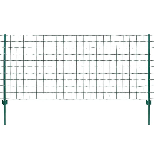 Euro Fence Steel 20x0.8 m Green