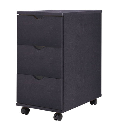 Drawer Unit | Black | Engineered wood, plastic | Medium | Rollable