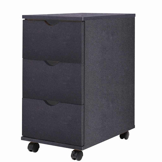Drawer Unit 33x45x60 cm Black