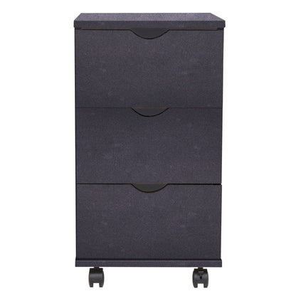 Drawer Unit | Black | Engineered wood, plastic | Medium | Rollable