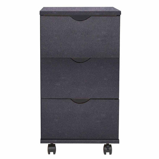 Drawer Unit 33x45x60 cm Black
