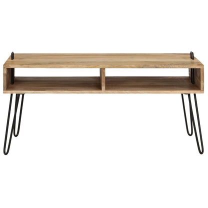 Coffee Table Solid Mango Wood 39.4"x23.6"x17.7