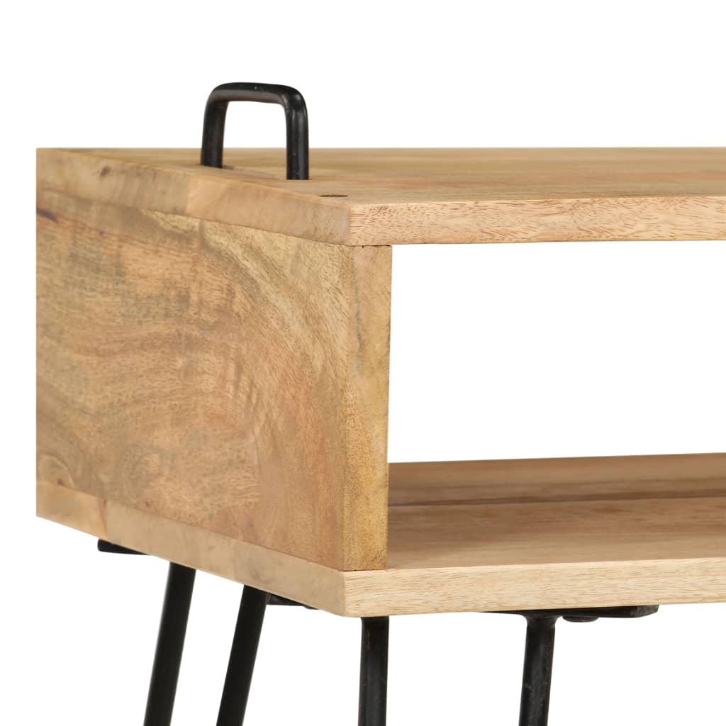 Coffee Table Solid Mango Wood 39.4"x23.6"x17.7