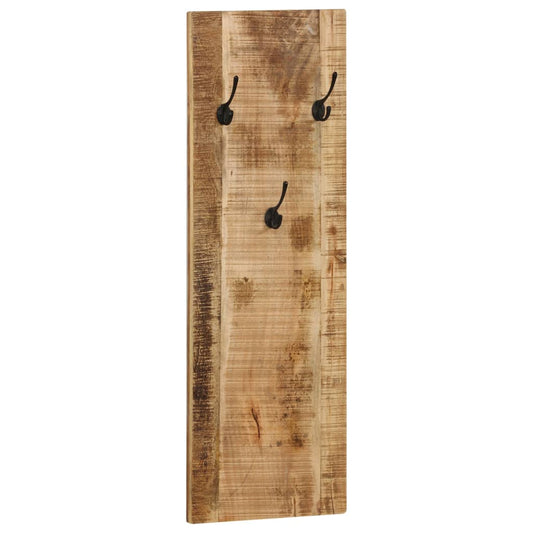 Coat Rack | Set of 2 | Brown | Solid mango wood and powder-coated steel
