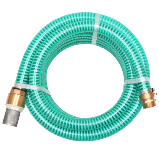 Suction Hose | Green | Plastic | 7 m | Tough | Suction Hose | Cylindrical