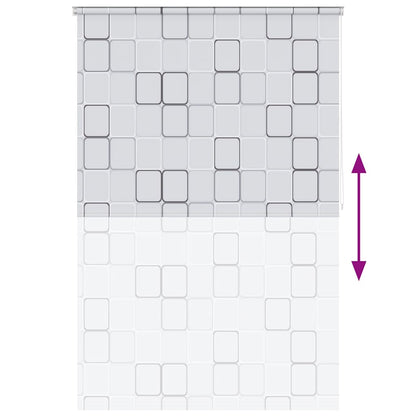 Shower Roller Blind 160x240 cm Square