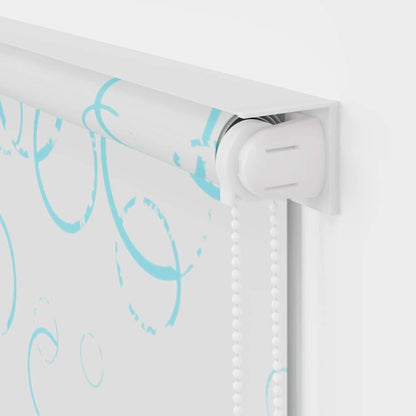 Shower Roller Blind 80x240 cm Bubble