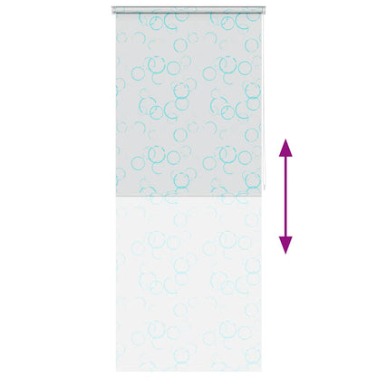 Shower Roller Blind 100x240 cm Bubble