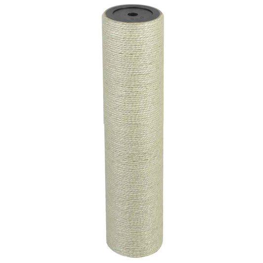 Cat Scratching Post | Beige | Natural sisal | 35 cm high, 8 cm wide