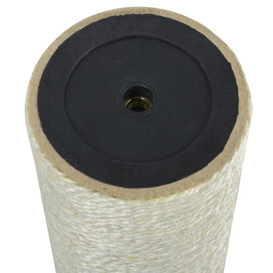 Cat Scratching Post | Beige | Natural sisal and particle board