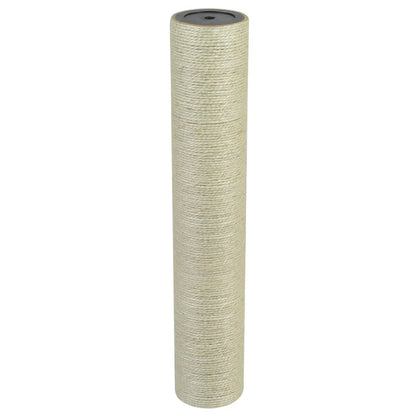 Cat Scratching Post 8x45 cm 8 mm Beige