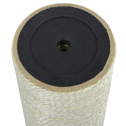 Cat Scratching Post 8x45 cm 8 mm Beige