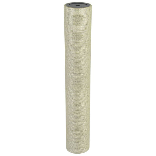 Cat Scratching Post | Beige | Sisal, Particle board | 8x50 cm | Durable