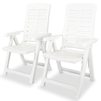 Outdoor Table And Chair | White | Plastic | Medium | Foldable