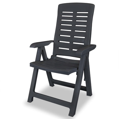 Bistro Set | Anthracite | Plastic | Medium | Foldable | Bistro Set