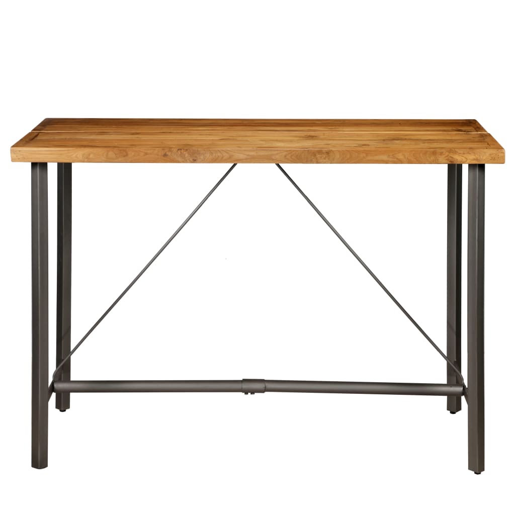 Bar Table Solid Reclaimed Teak 150x70x106 cm