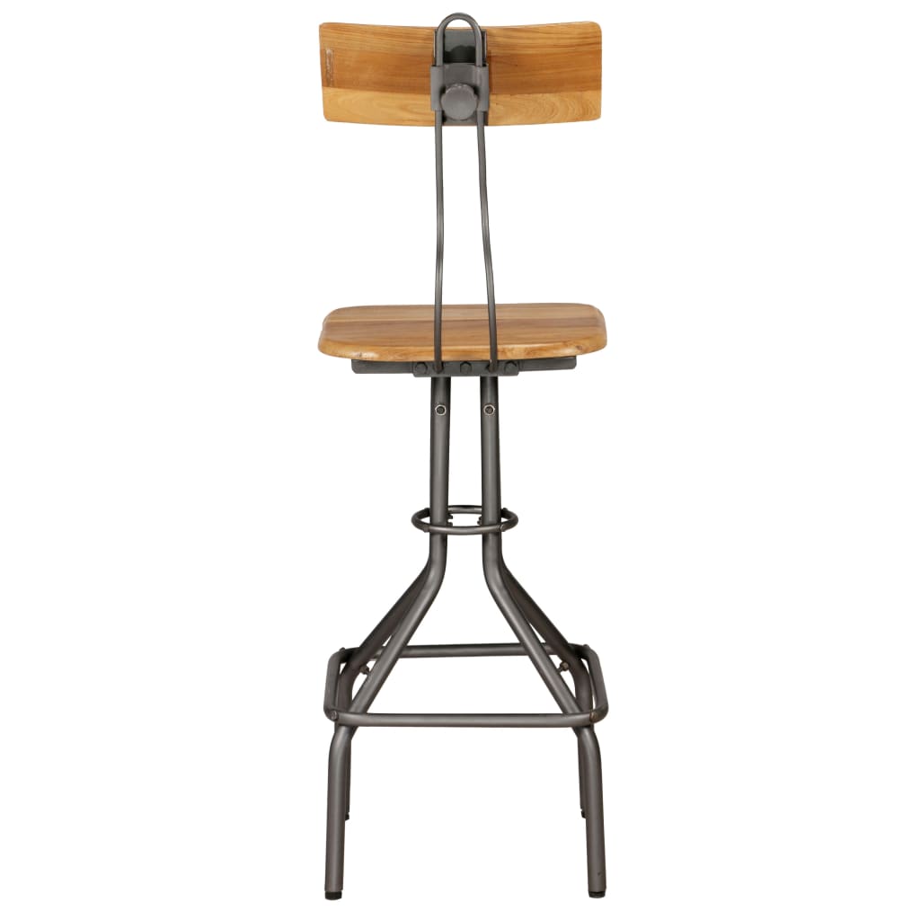 Bar Set 3 Pieces Solid Reclaimed Teak
