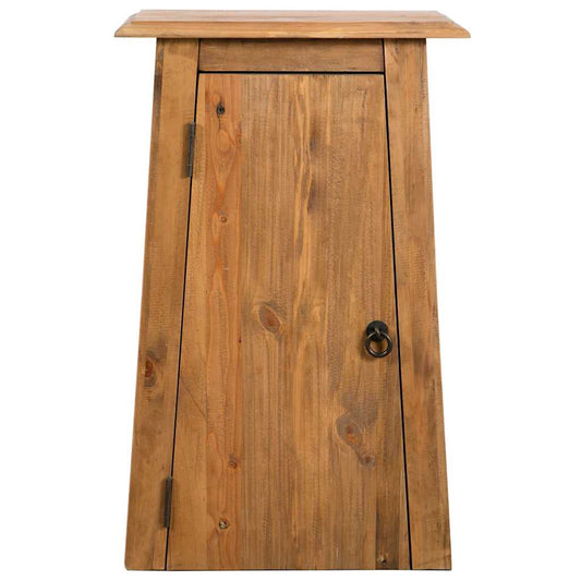 Wall Cabinet | Brown | Solid pinewood | 42x23x70 cm | Wall Cabinet